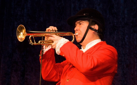 Racing Stewart fanfare trumpet