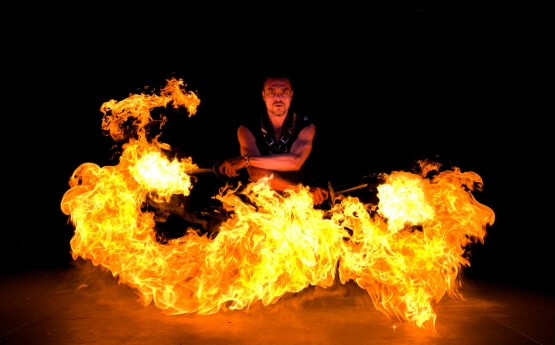 Liquid Fusion Fire Show