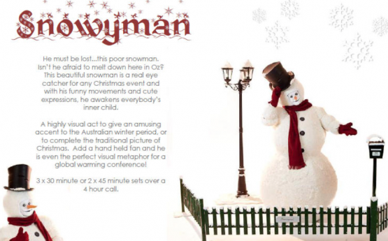 Snowman Mime