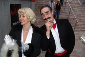 Marilyn and Groucho