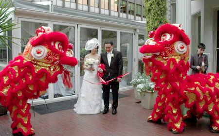 Chinese Lion Dancers