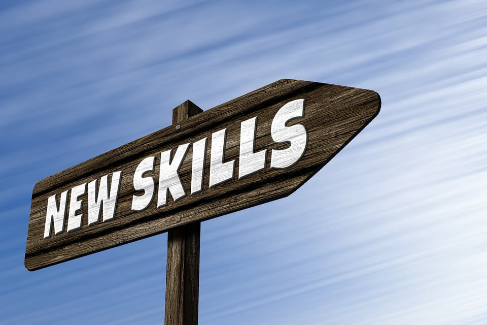 new skills sign