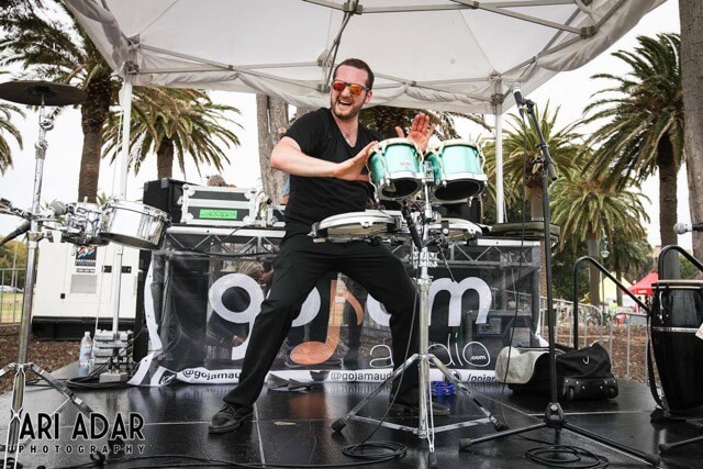 St Kilda Festival Stage Aspire DJ Band