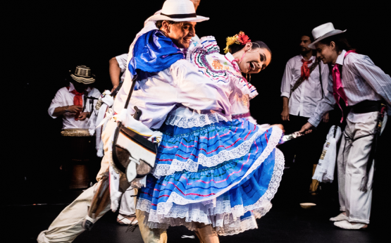 Colombian dancers