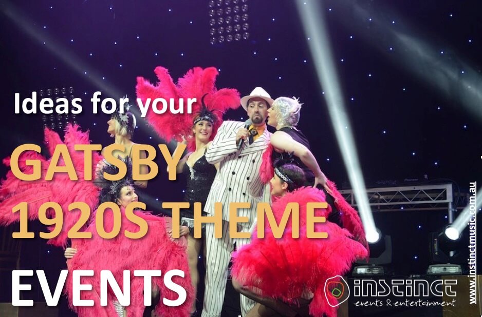 Ideas for your gatsby 1920s theme event