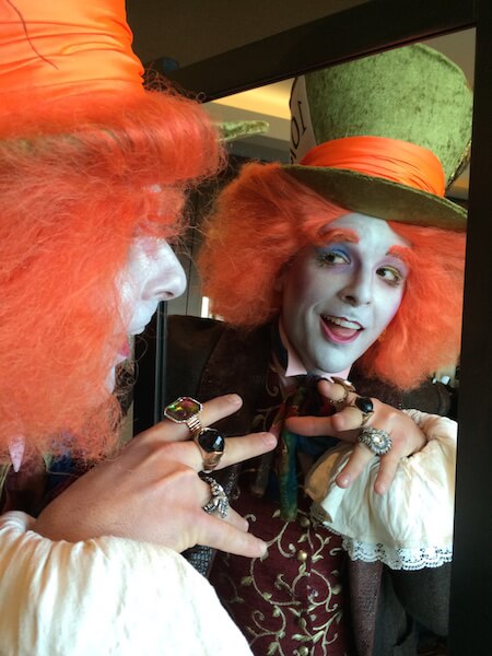 Alice in wonder impersonators for hire for events