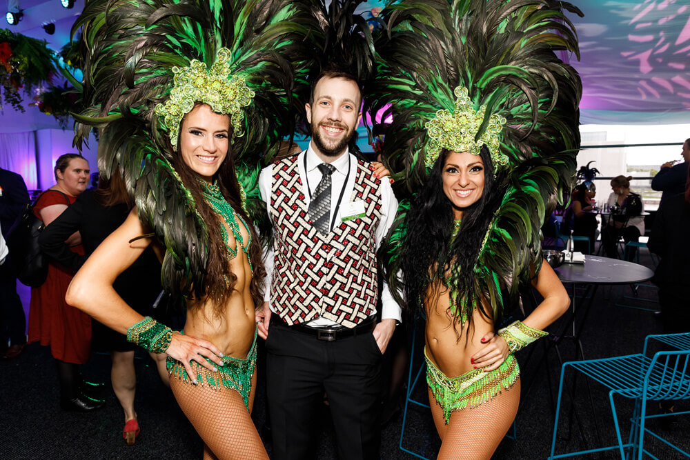 Rio Carnival Brazilian Theme Event for Crown VIP Events