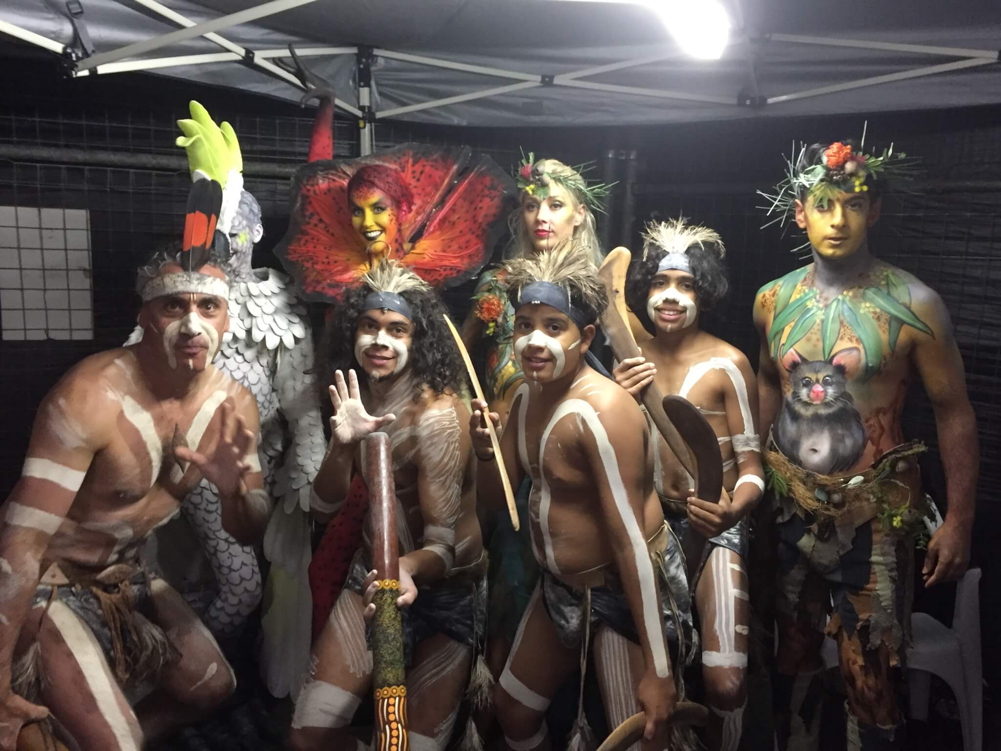 Local Indigenous performers