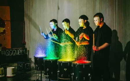 Paint Drummers