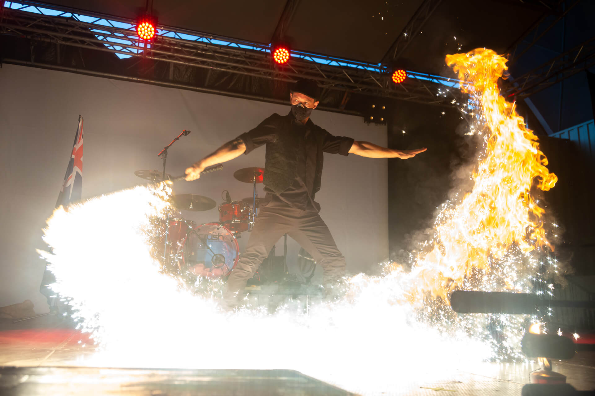 Fire Dance Ninja Shows